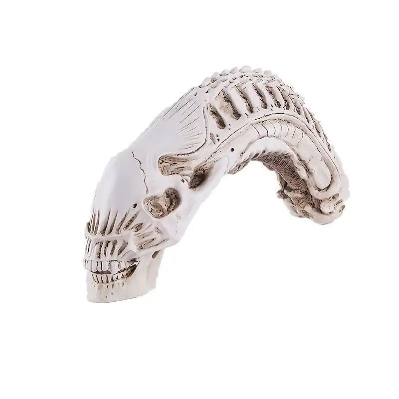 エイリアンスカル置物、樹脂製コレクション像　45ｃｍ Amazon.co.jp: エイリアンスカル置物、樹脂製コレクション像